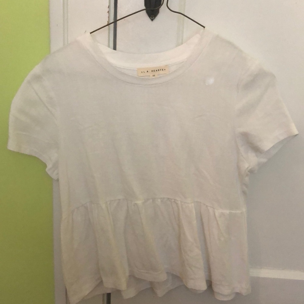 l.a. hearts packing babydoll top. never worn
